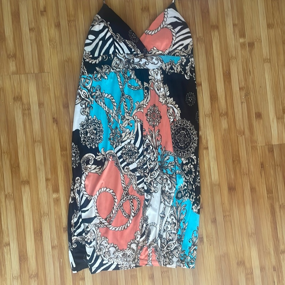 Fun pattern dress